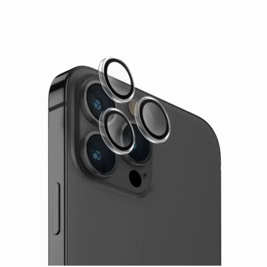 Uniq Optix Iphone 15 Pro Max Camera Lens Protector - Crystal Clear - Clear